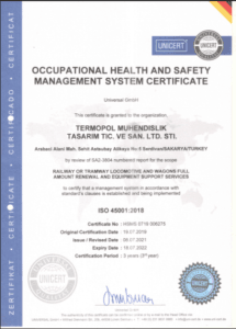 Bu belge, ürünlerimizin kaydırmazlık ve dayanım standartlarını karşıladığını göstermektedir.