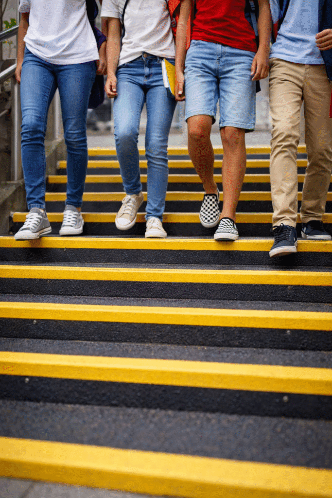 kaydırmaz merdiven çıtaları