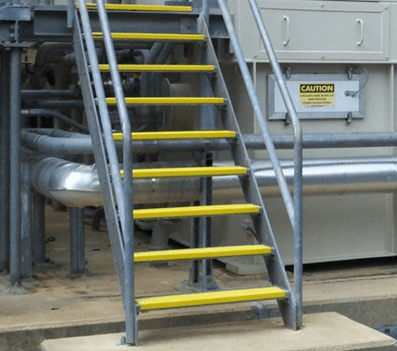 çelik merdiven kaymazlık