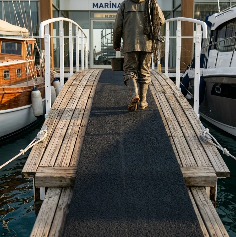 kaydırmaz yürüme yolları